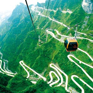 喜樂(lè)N線:天門山國(guó)家森林公園:天門山、天門洞、天門山寺、天門山公路奇觀一日游